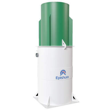 Септик Mezler aero 3 un, компрессорная горизонтальная